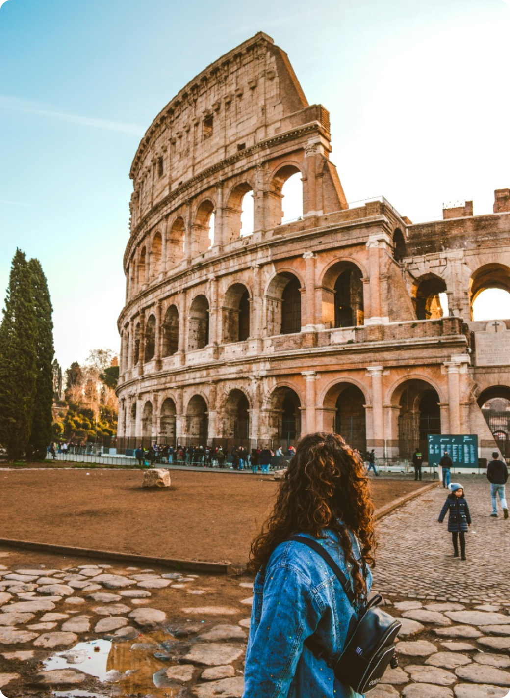 people walking on the street